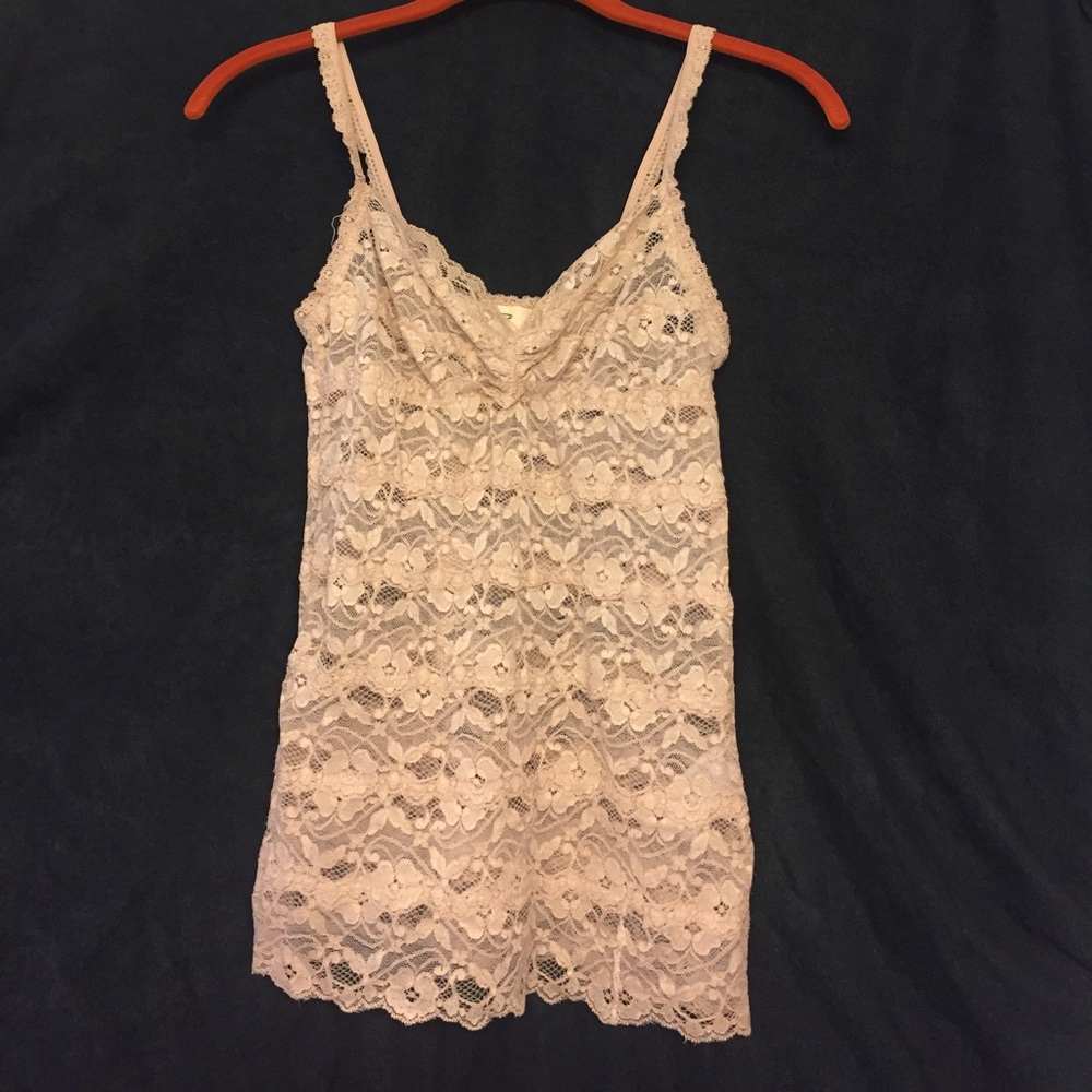 Pins And Needles Nude Lace Cami